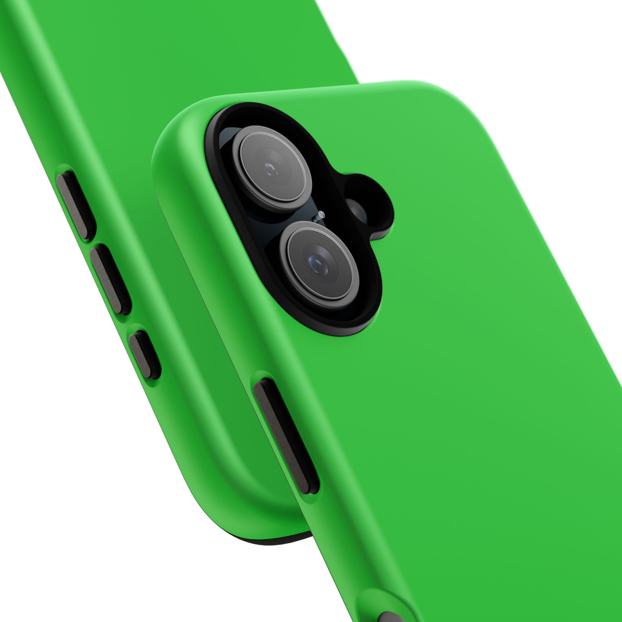 Green Tough Phone Case — Slim Protective iPhone Cover