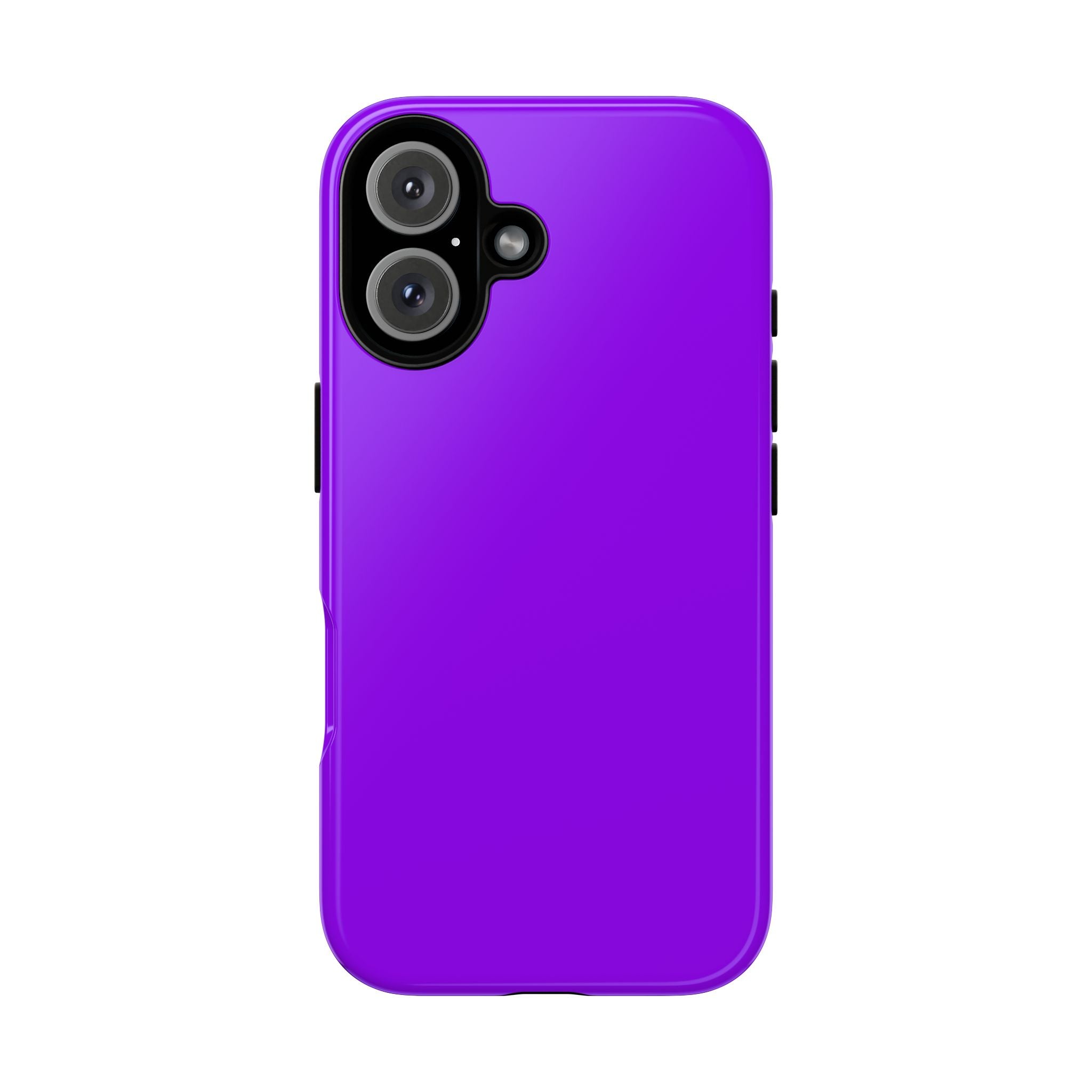 Purple Tough Phone Case — Durable Shockproof iPhone Cover
