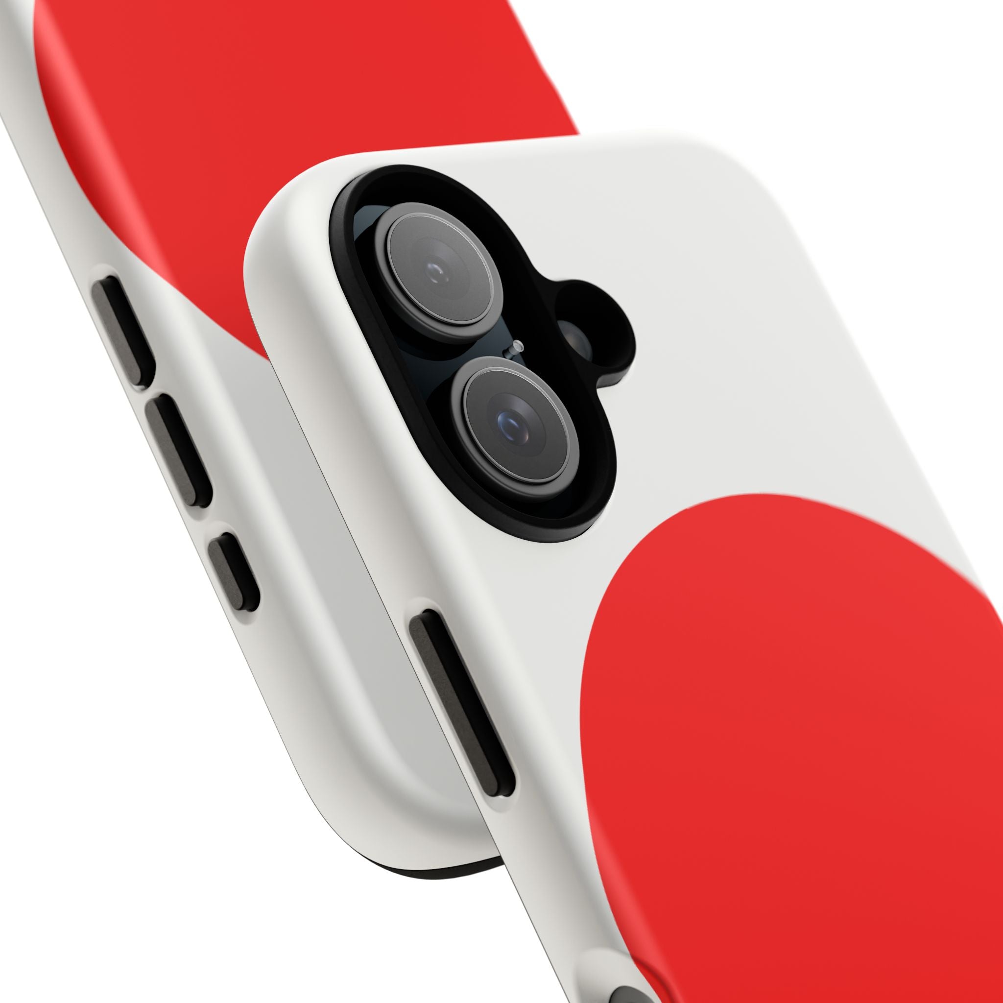 Phone Case — Minimal Red Dot Tough Case (Japanese Flag Inspired)