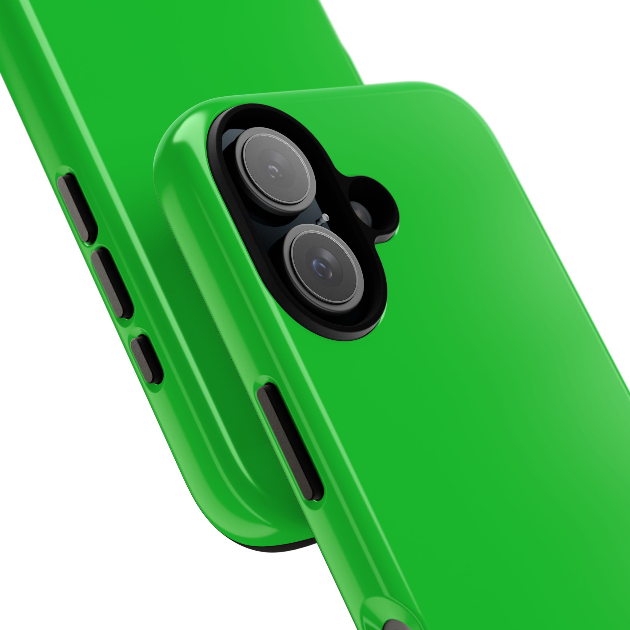 Green Tough Phone Case — Slim Protective iPhone Cover