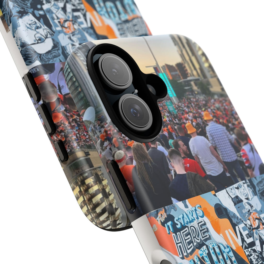 Phone Case — Soccer Fan Collage (LTFC Stadium, Crowd, 'It Starts Here')