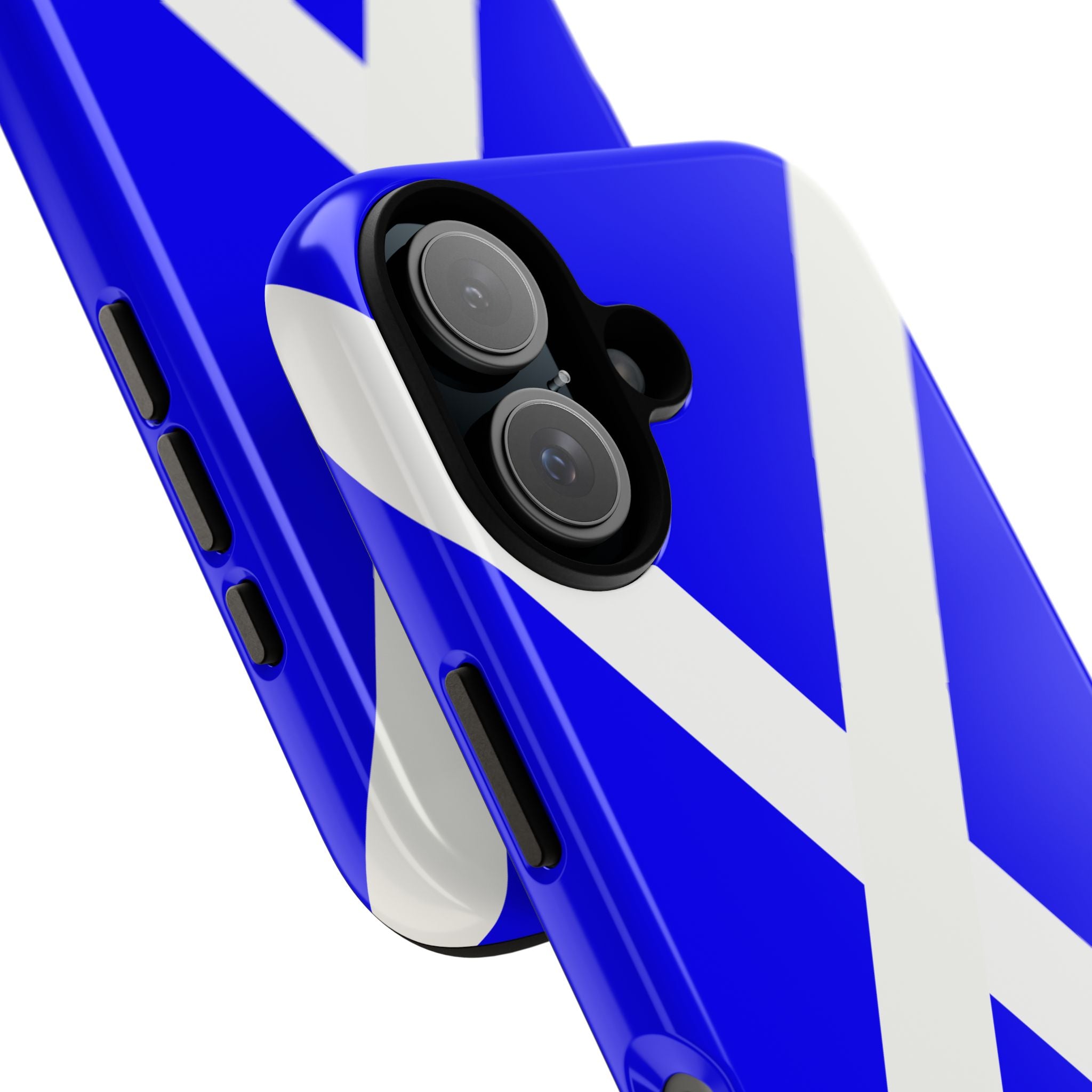 Scottish Saltire Tough Phone Case – Blue & White St. Andrew Flag iPhone Case