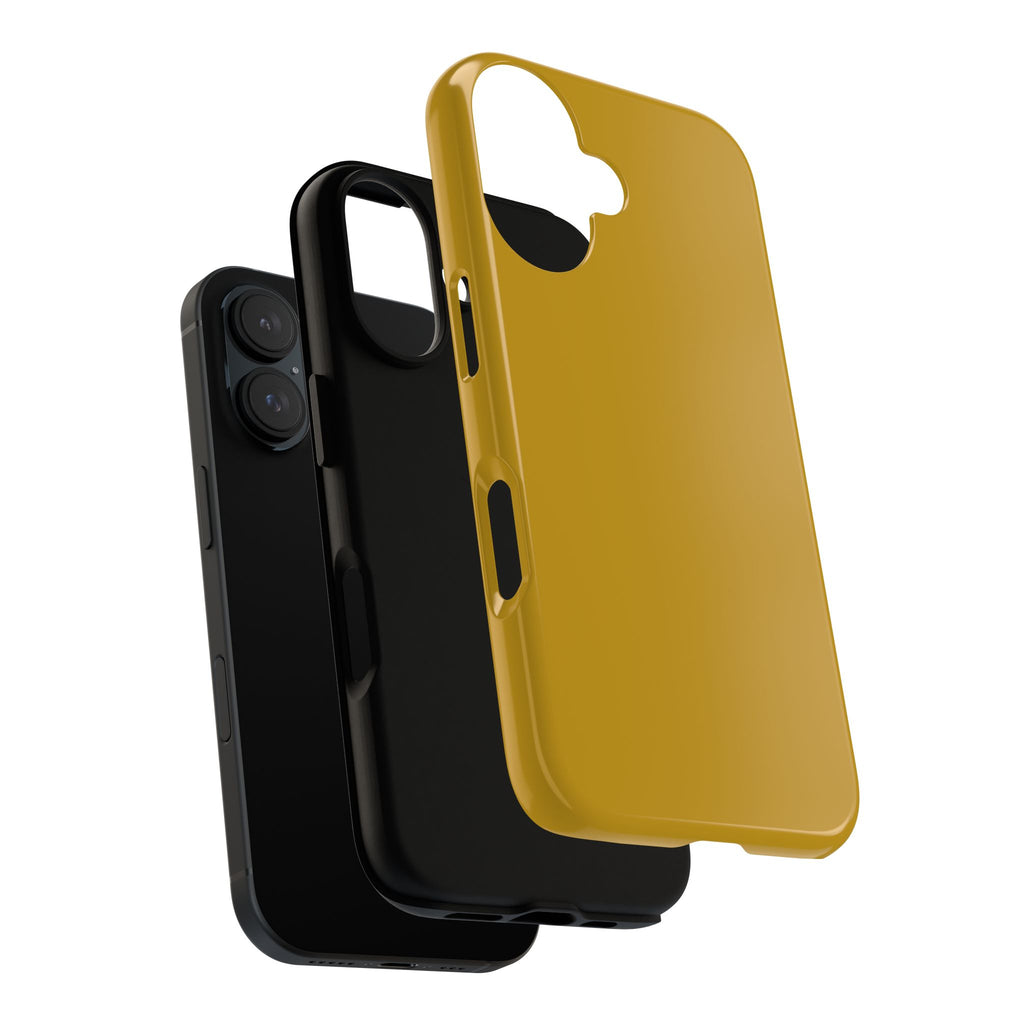 Mustard Tough Phone Case — Slim Protective iPhone Cover