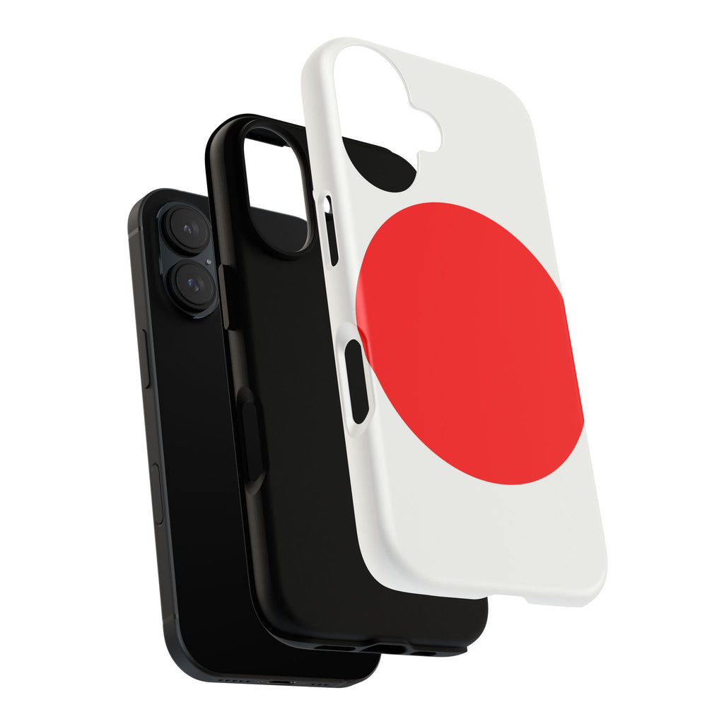 Phone Case — Minimal Red Dot Tough Case (Japanese Flag Inspired)