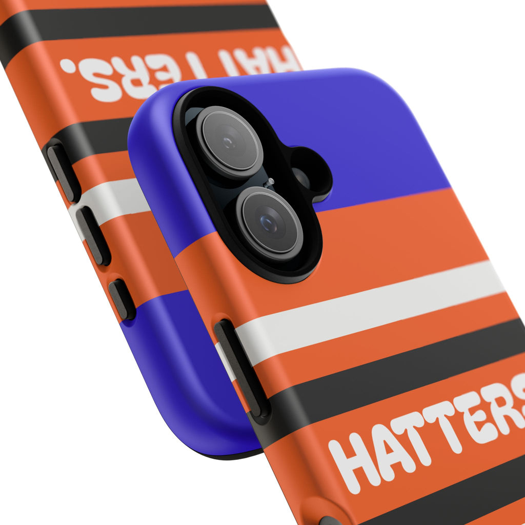 Phone Case - "Hatters" Striped Floral Summer Protective Case