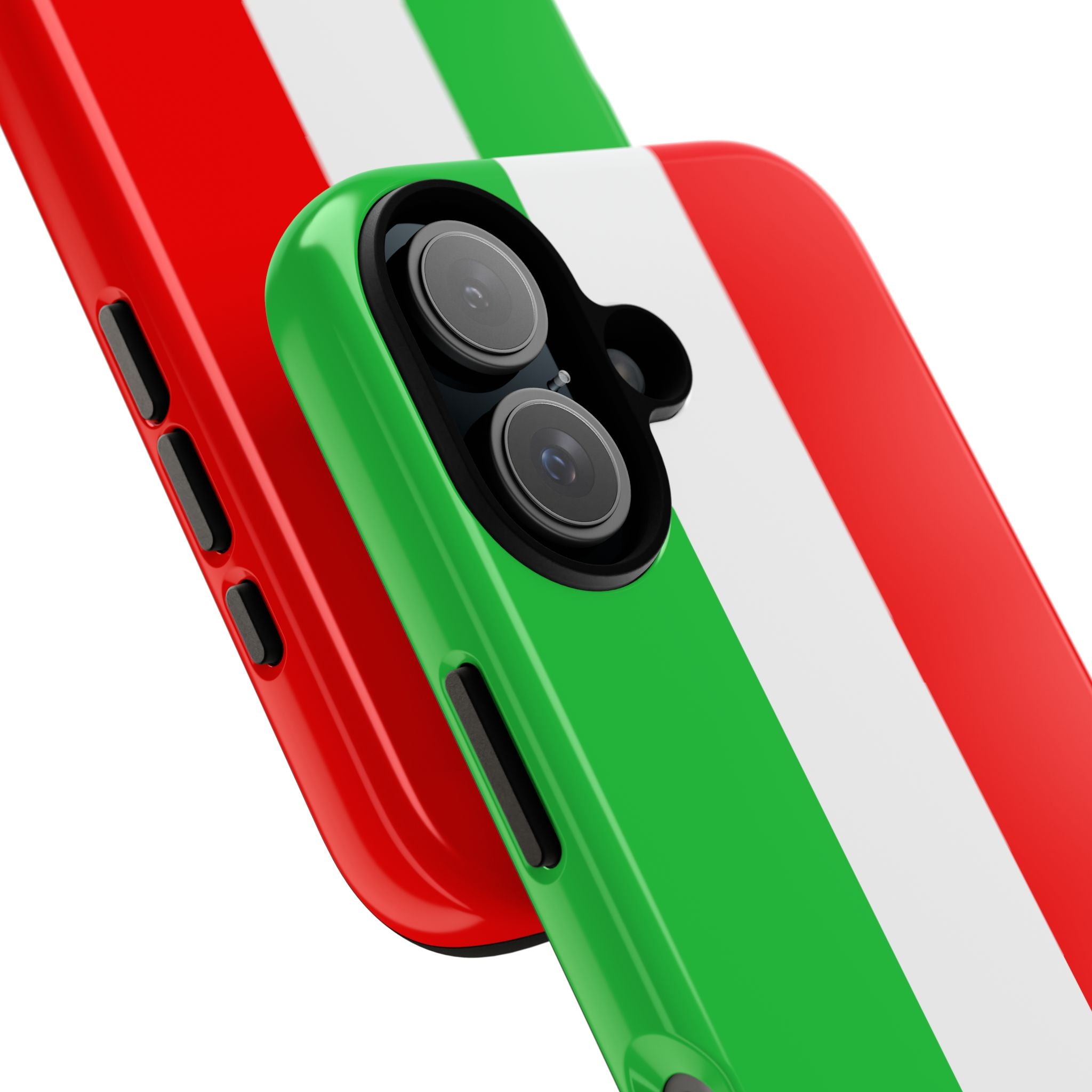 Italian Flag Tough Phone Case — Slim Protective Italy Tricolor Cover