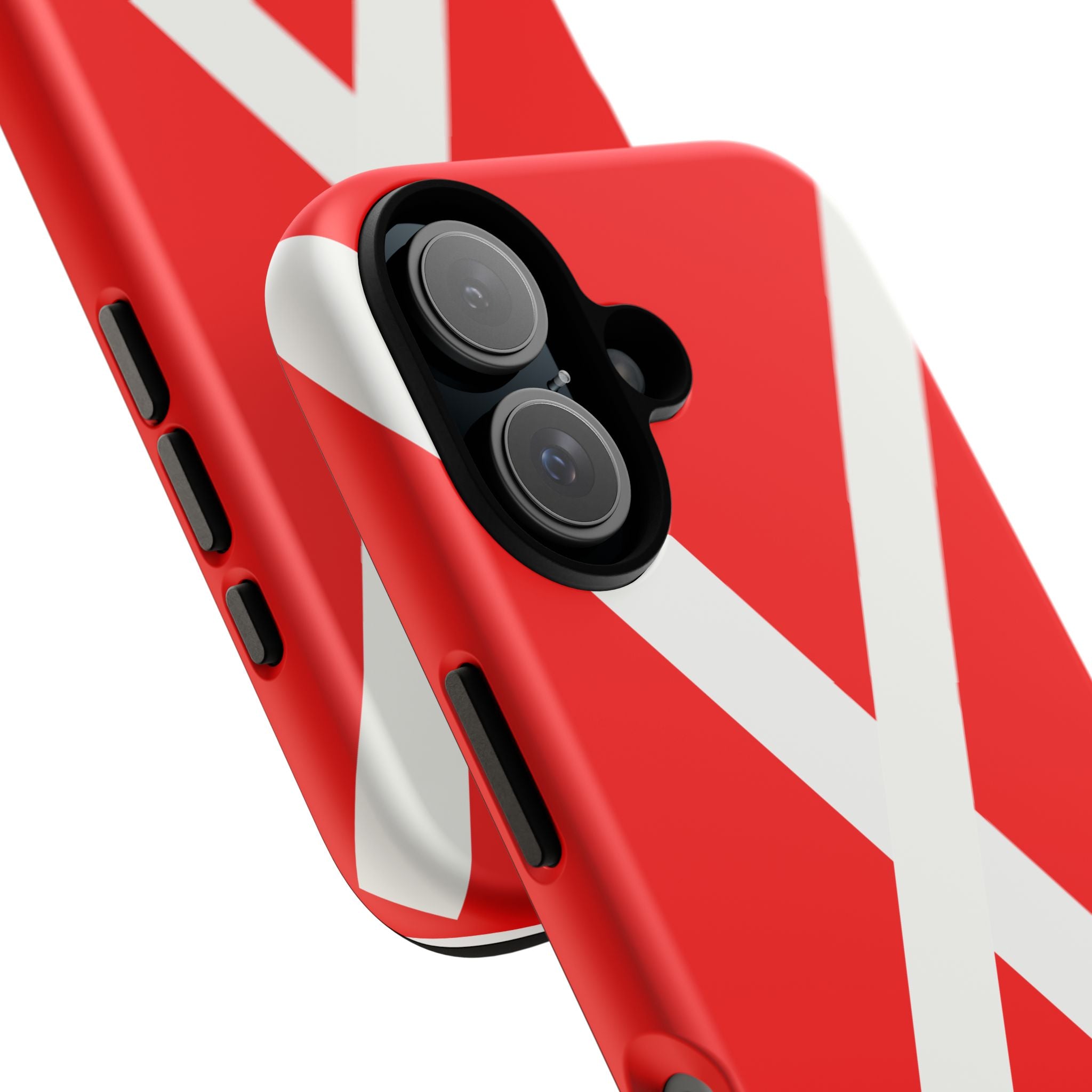 Red Dive Flag Tough Phone Case