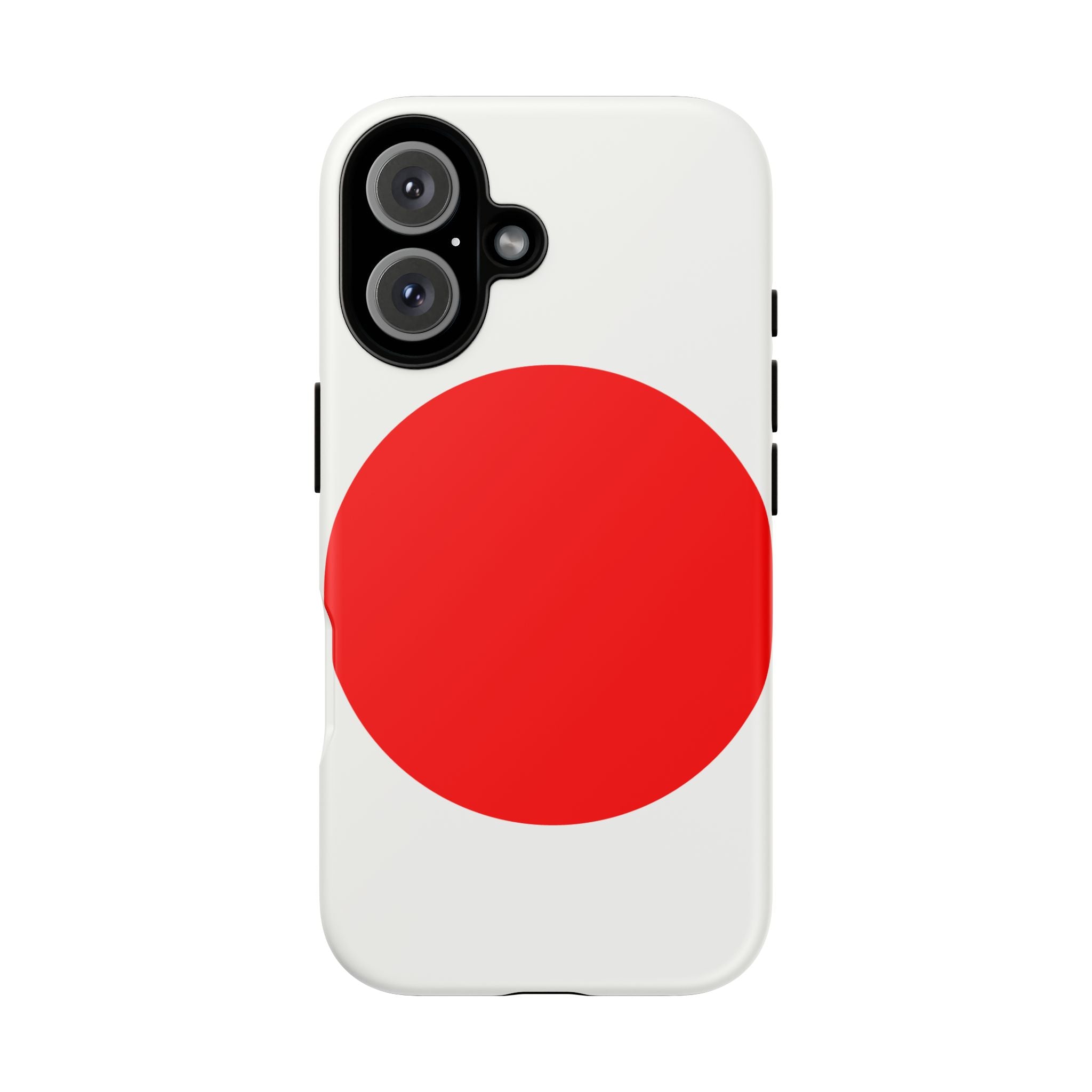Phone Case — Minimal Red Dot Tough Case (Japanese Flag Inspired)