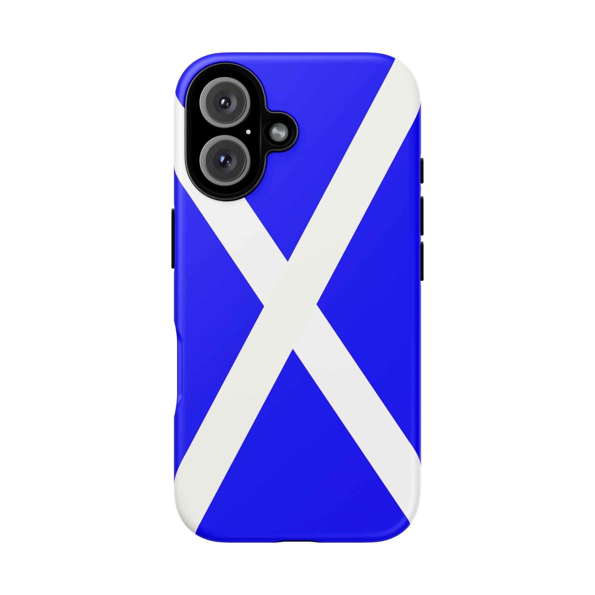 Scottish Saltire Tough Phone Case – Blue & White St. Andrew Flag iPhone Case