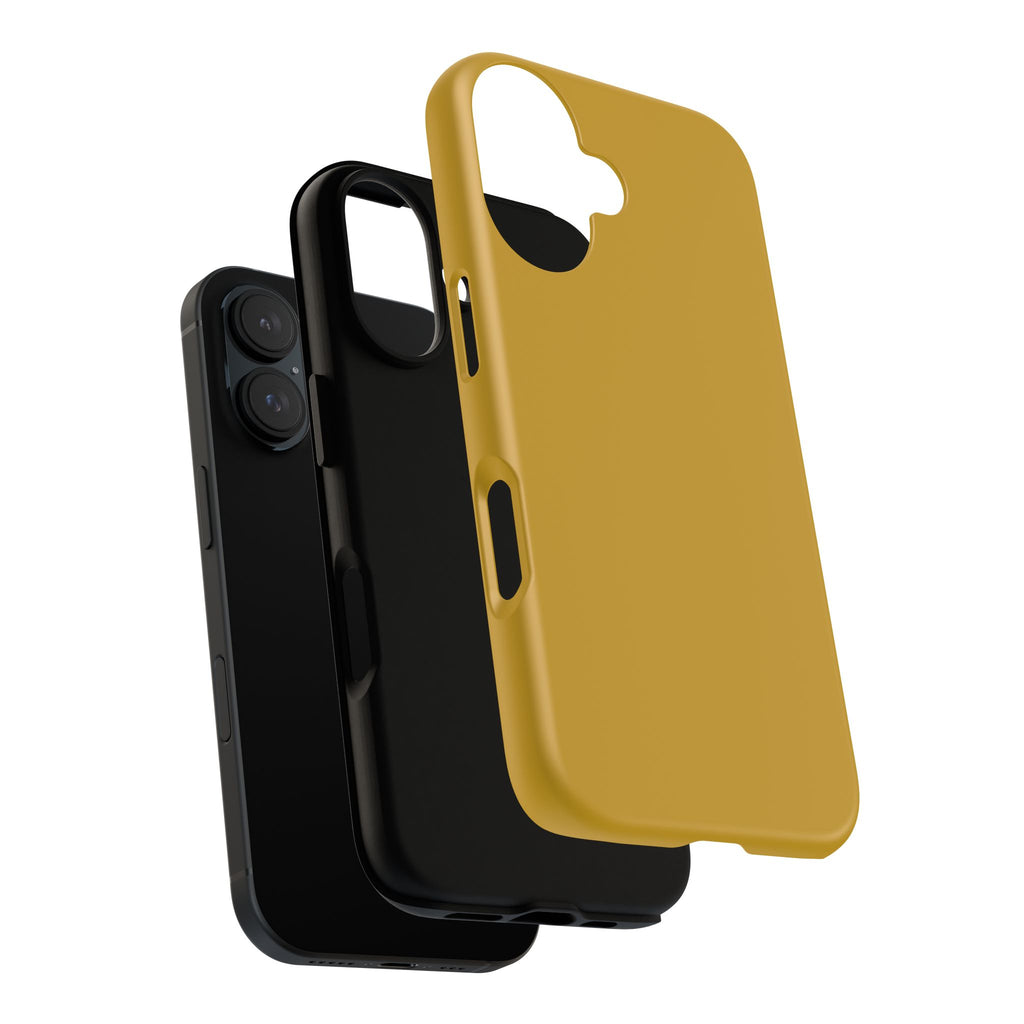 Mustard Tough Phone Case — Slim Protective iPhone Cover