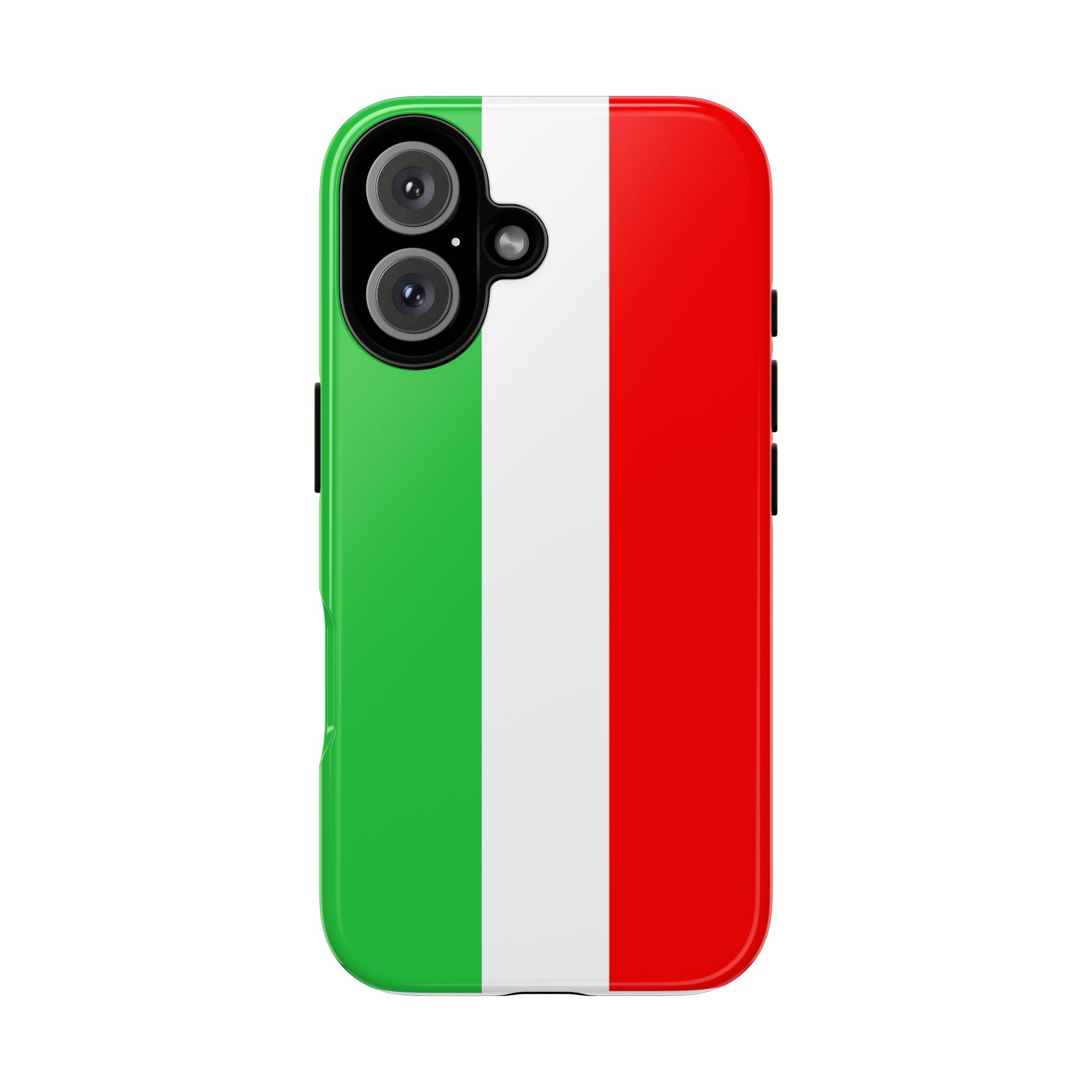 Italian Flag Tough Phone Case — Slim Protective Italy Tricolor Cover