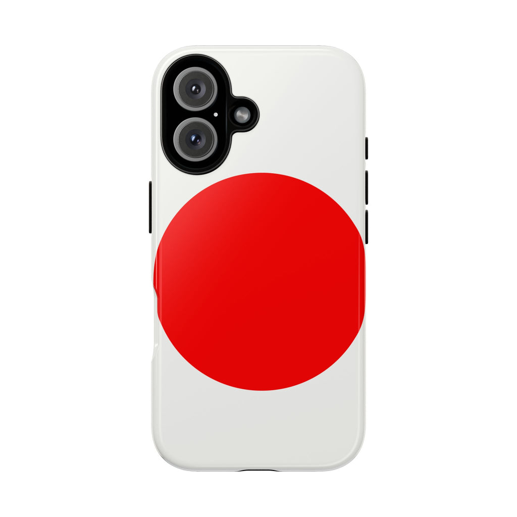 Phone Case — Minimal Red Dot Tough Case (Japanese Flag Inspired)