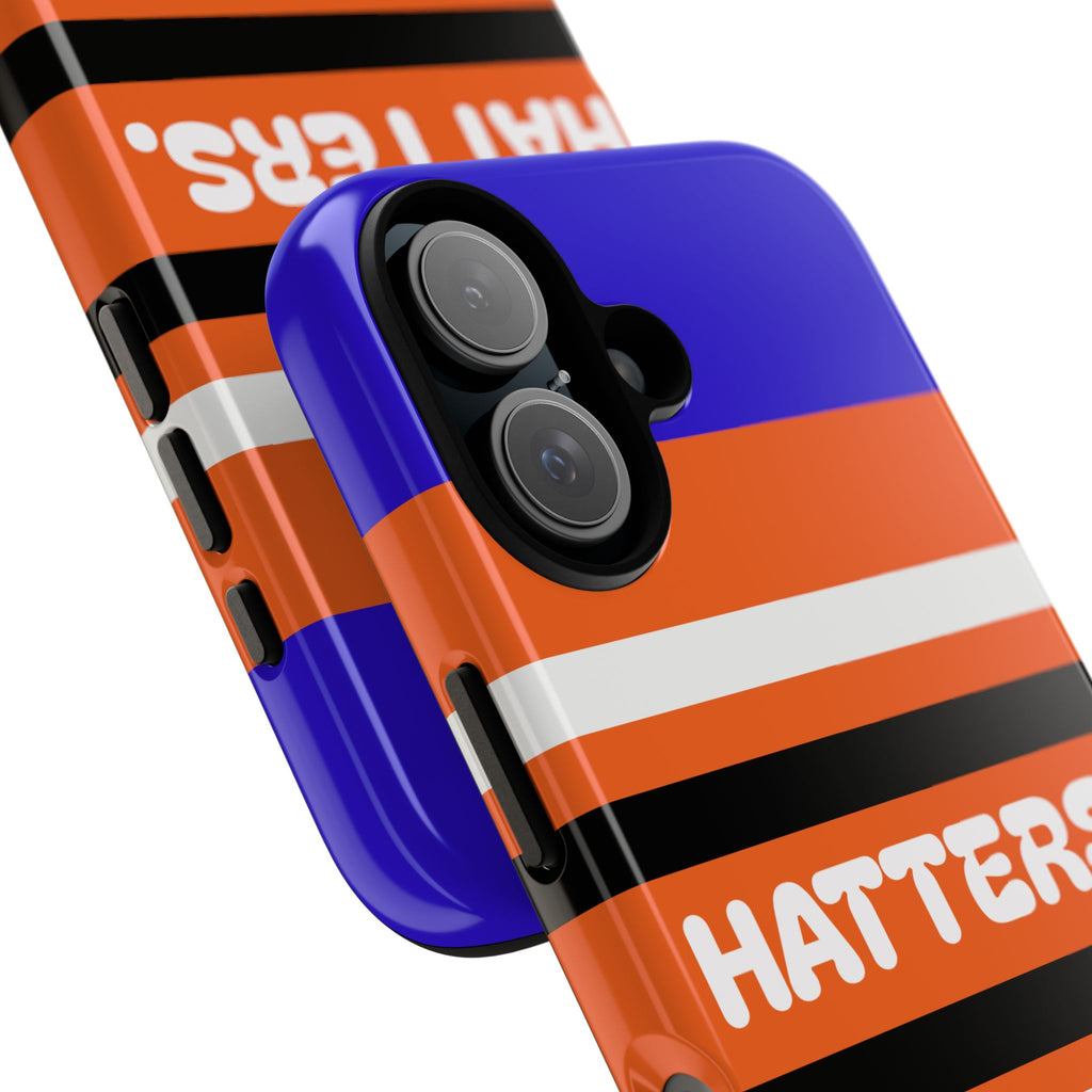 Phone Case - "Hatters" Striped Floral Summer Protective Case